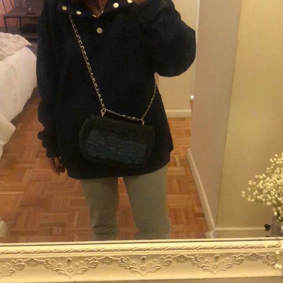 Tory Burch Blue Handbag! - Picture 7 of 7